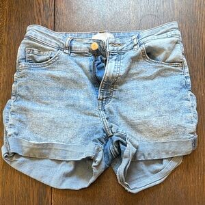 H&M Light Blue Jean Shorts